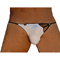 Sexy Kleding Men's String White