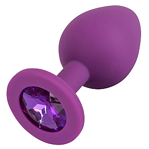 Colorful Joy Jewel Purple Plug medium