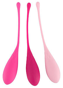 Sweet Smile Kegel Training Balls, set of 3 vaginal love balls to strengthen the pelvic floor