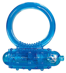 Vibro Ring Blue - erection ring