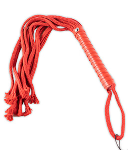 Red quality whip 60 cm The Sex Mission