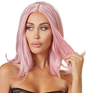 Cottelli Wig Bob Pink 30 cm