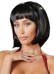 Cottelli Wig Bob Black 28 cm