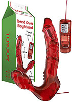 Bend Over Boyfriend Vibrating Red