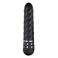 Mini vibrator EasyToys Twisted black