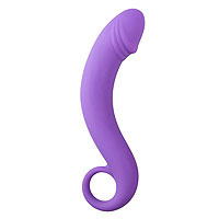 EasyToys Silicone Curved Dong - Purple