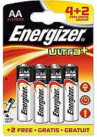 Battery ENERGIZER Ultra+ AA 6 pcs